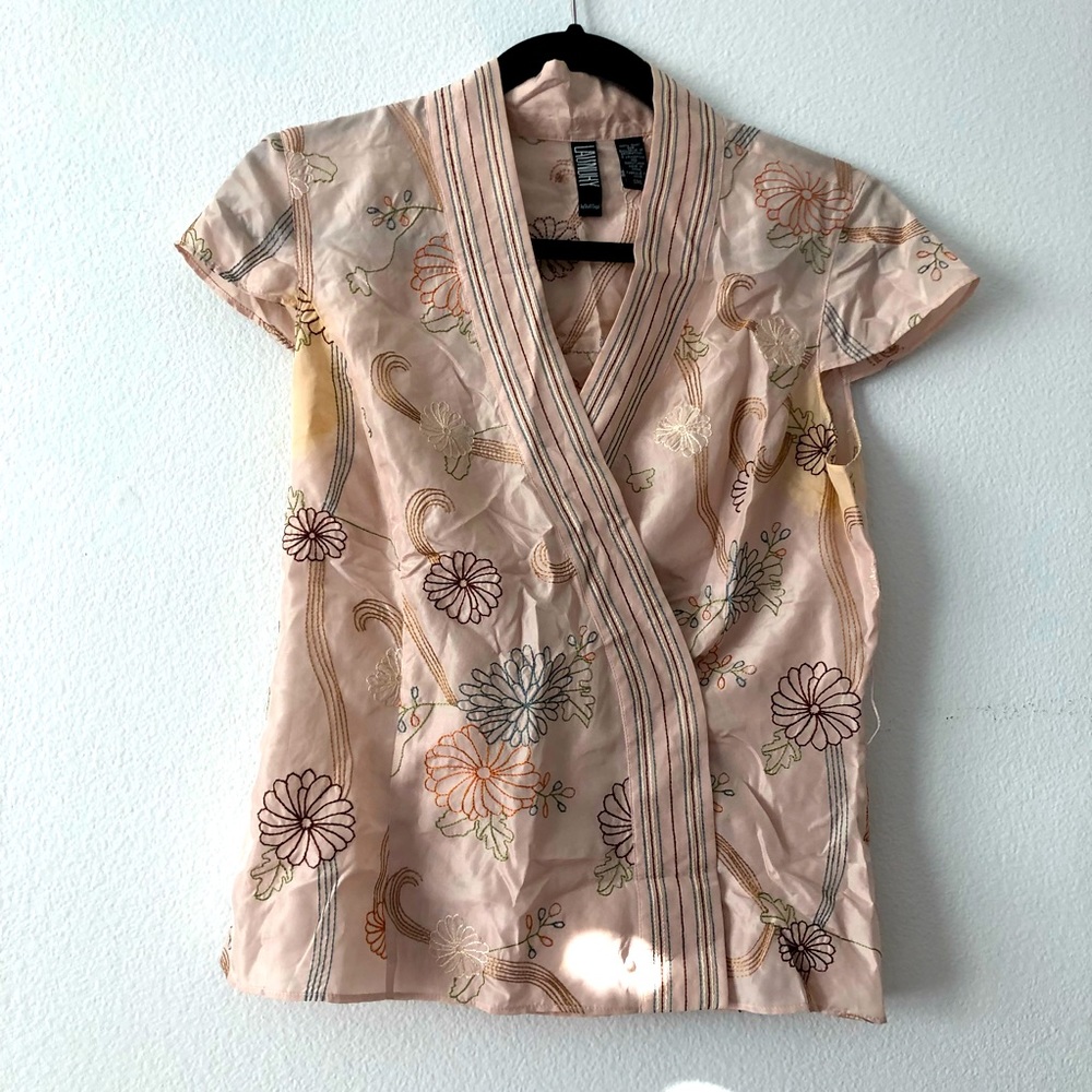 Laundry Shelli Segal Silk Blouse
